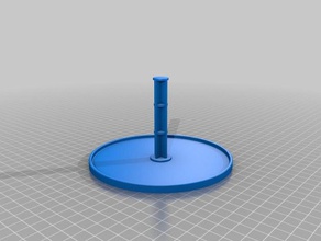cd stand office 3d print model - Mito3D