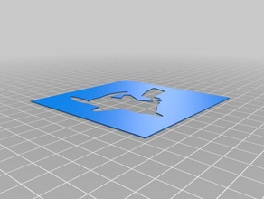 meine individuelle Schablone pikachu Kunst tools 3d print model - Mito3D
