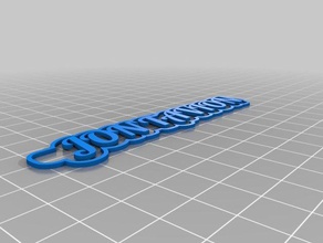 tav Schlüsselanhänger angepasst 3d print model - Mito3D