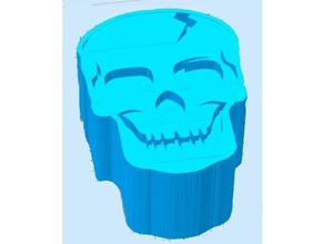cranio di dialogo giocattolo gioco accessori da tavolo halloween decorazione giocattoli 3d print model - Mito3D
