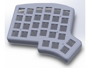 osiris klavye bilgisayar 3d print model - Mito3D