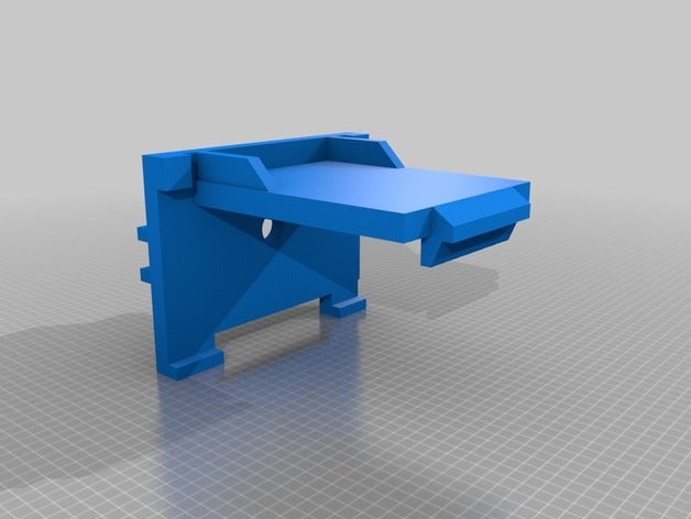 xmods evo rear-clip standard-Höhe rc Fahrzeuge 3D print model - Mito3D