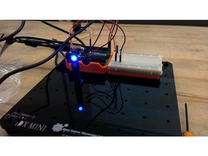 2 led de proyecto arduino 3dx clase impresión 3d print model - Mito3D