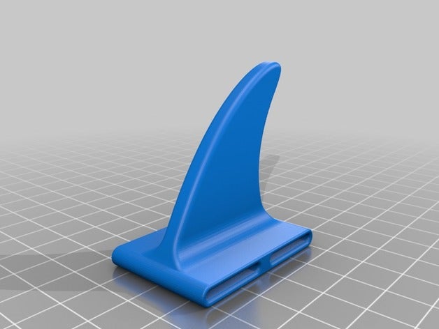 Zahnseide 2 strap-on shark fin rc Fahrzeuge 3D print model - Mito3D