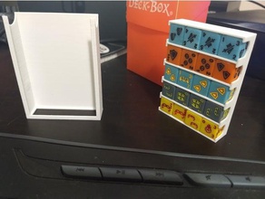 dice masters-perfekte Passform-Würfel-deck box Brettspiel dicemasters Würfel-Fach wizkids 3d print model - Mito3D