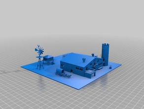 masia catalonia 3d printing 3d print model - Mito3D