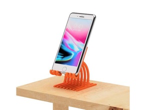cell phone stand gadgets cellphone holder 3d print model - Mito3D