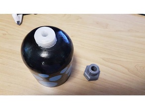 strengthened bottle nut splat dualies props 3d print model - Mito3D