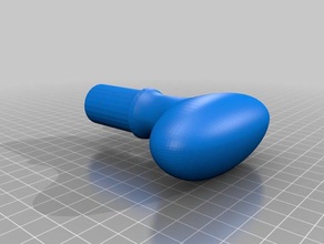 maniglia paddle parti 3d print model - Mito3D