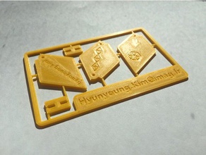 knobslider Visitenkarte Bau - Spielzeug puzzle 3d print model - Mito3D