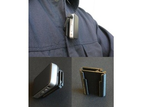 vertical shirt clip radsone earstudio es100 other 3d print model - Mito3D