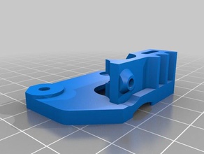 wanhao duplicatore piastra di estrusione flex mod microswiss 3d la stampante parti 3d print model - Mito3D