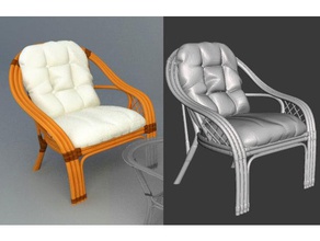 muebles chair0010 modelo 3d print model - Mito3D