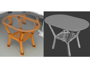 furniture tafel0010 model 3d print model - Mito3D
