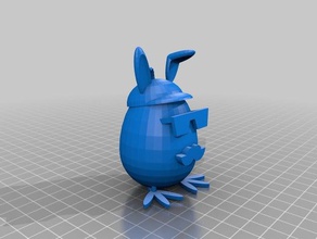 huevo boi 3d impresión 3d print model - Mito3D