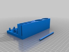 api test kit holder 3d printing 3d print model - Mito3D