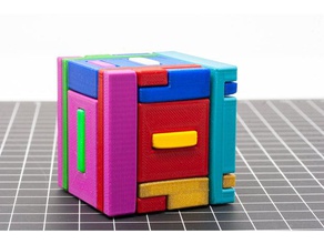 toolbox 9&times9&times9 &ndash razorbill puzzle 3d print model - Mito3D