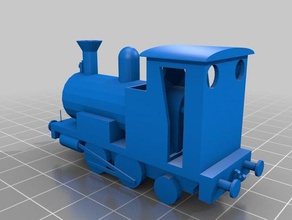 locomotiva 3d impressão 3d print model - Mito3D
