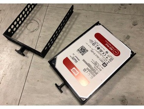 Hewlett-Packard disk tepsisi ds4243 ds4246 bilgisayar rafları caddy sabit diski raf server depolama 3d print model - Mito3D
