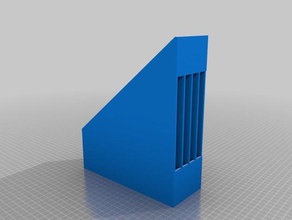 bookshelf 4 books 15mm widht 3d printing 3d print model - Mito3D