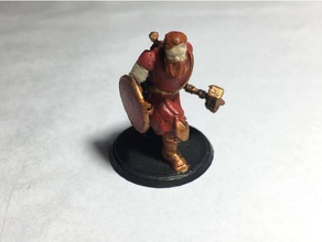 sir thorvian forgechild smith fire giant games 3d print model - Mito3D