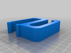 mi personalizados de soporte del cable 26mm organización 3d print model - Mito3D