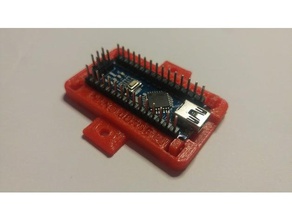 arduino nano ubase - Elektronik Bildungs Halter mount Montageplatte Basis Roboter Robotik 3d print model - Mito3D