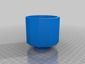 my customized pencil holder office 3d print model - Mito3D