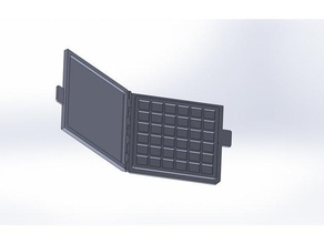36 piccoli campioni di dialogo strumento i titolari scatole 3d print model - Mito3D