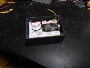 parametrik breadboard proje kutusu elektronik sahibi kasa 3d print model - Mito3D