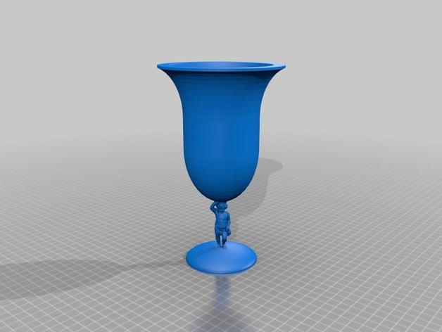 cherub cup decor vase 3D print model - Mito3D
