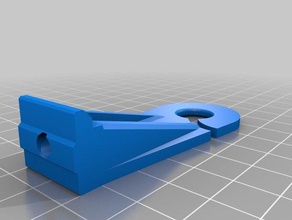 filament guide 20x20 3d printer parts 3d print model - Mito3D