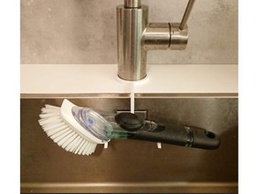 oxo prato de suporte da escova a cozinha jantar 3d print model - Mito3D