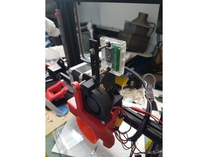 filament-sensor Halter petsfang Direktantrieb 3d Drucker - Zubehör direkte 3d print model - Mito3D