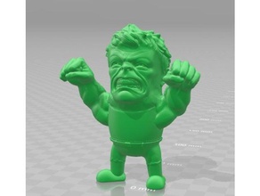 mini hulk toy game accessories 3d print model - Mito3D