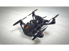 swift rc vehicles drone racing fpv racer powerloop runcam split mini 3d print model - Mito3D