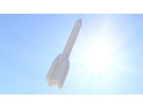 ariane 6 jouet modèle de fusée des véhicules airbus l'asl l'aviation booster l'esa l'aimant la scène principale safran launchers l'espace 3d print model - Mito3D