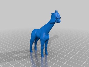 darth giraffe 3d print model - Mito3D