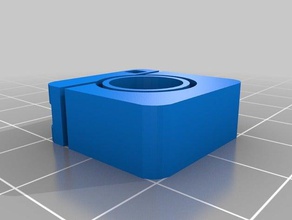instagram Anahtarlık kamera freecad yarattı yapılan 3d print model - Mito3D