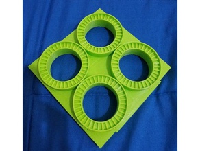 molde sorrentinos para ensamblar strumenti sorrentino la muffa pasta casera reforzado 3d print model - Mito3D