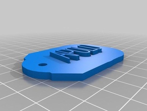 apolo keychain keychains customized 3d print model - Mito3D