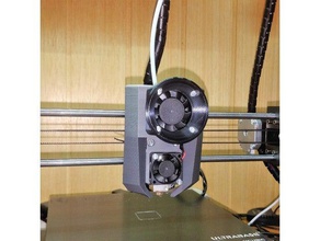 anycubic i3 mega e3d hotend printer accessories 3d print model - Mito3D