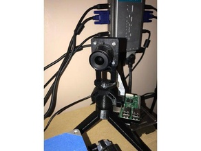 arducam indietro per treppiede 3d la stampa di montaggio videocamera raspberry pi fotocamera 3d print model - Mito3D