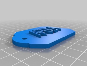 apola chaveiro chaveiros personalizado 3d print model - Mito3D