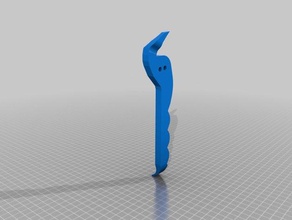 clé de remplacement la poignée tentative 001 outils 3d print model - Mito3D