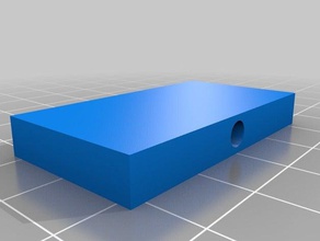 tek çete mm parametrik elektrik kutusu shim yedek parçalar özelleştirilmiş 3d print model - Mito3D
