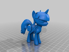 la rapière et l'esprit 3d de l'impression l'amitié magie mlp mlpfim fim mon petit poney 3d print model - Mito3D