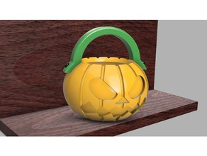 halloween mini tigela de doces família 3d print model - Mito3D