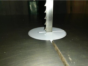grizzly serra inserir tabela partes lâmina ferramenta 3d print model - Mito3D