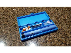 stylo injecteur mallette de transport les conteneurs 3d print model - Mito3D